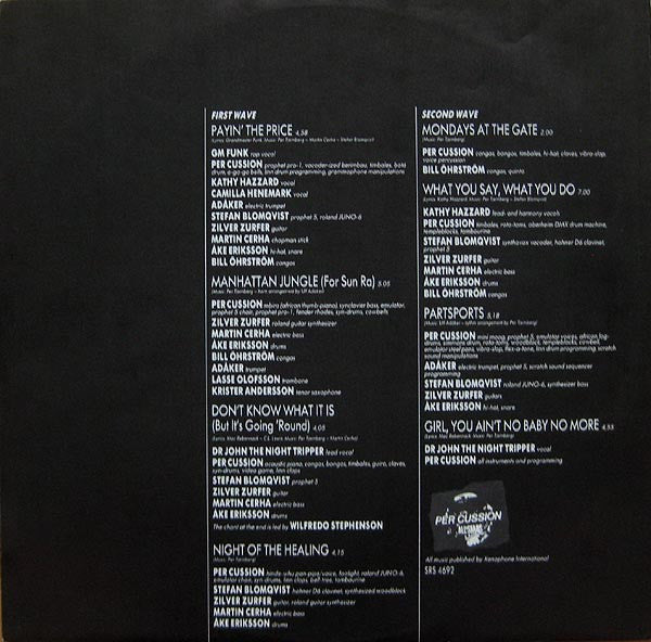 Per Cussion : Beatwave (LP, Album)