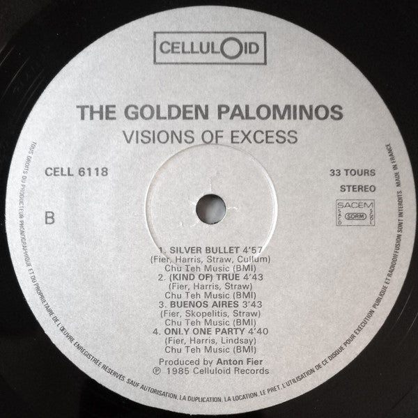 The Golden Palominos ~ Visions Of Excess (Vinyl) - Djungel & Jazz