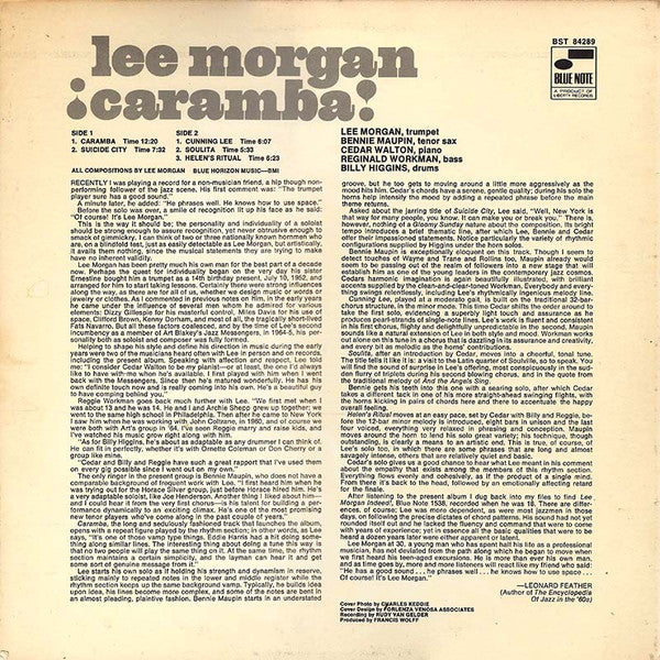 Lee Morgan : Caramba (LP, Album, Uni)
