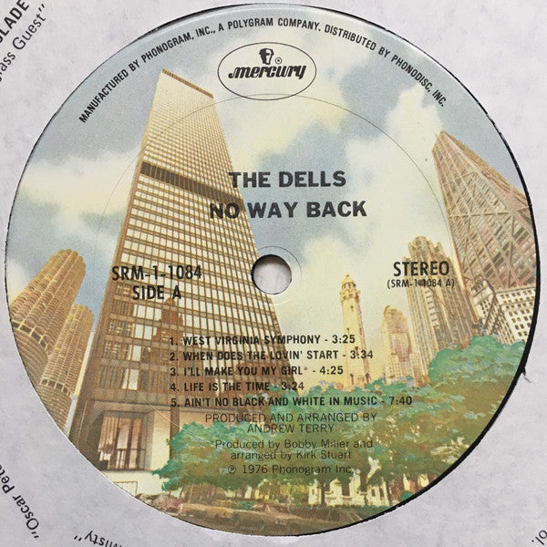 The Dells ~ No Way Back (Vinyl) - Djungel & Jazz