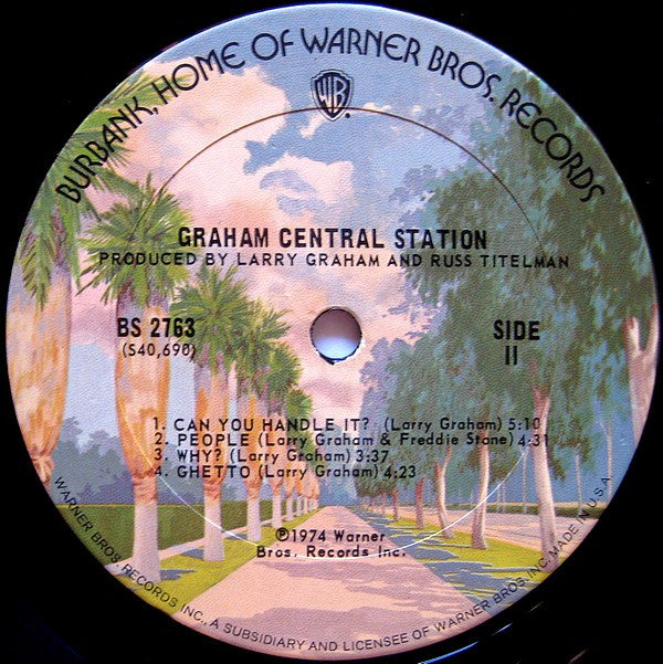 Graham Central Station ~ Graham Central Station (Vinyl) - Djungel & Jazz