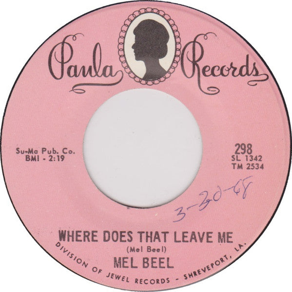 Mel Beel ~ She's Still On My Mind (Vinyl) - Djungel & Jazz