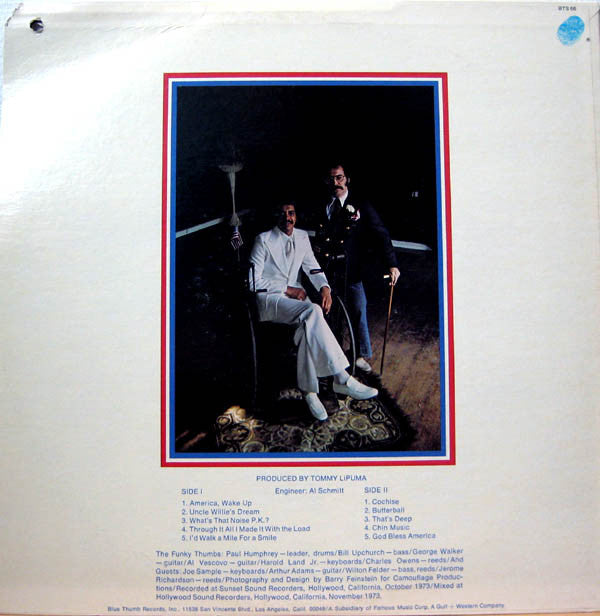 Paul Humphrey : America, Wake Up (LP, Album, Ter)