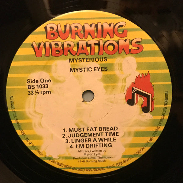 Mystic Eyes : Mysterious (LP, Album)