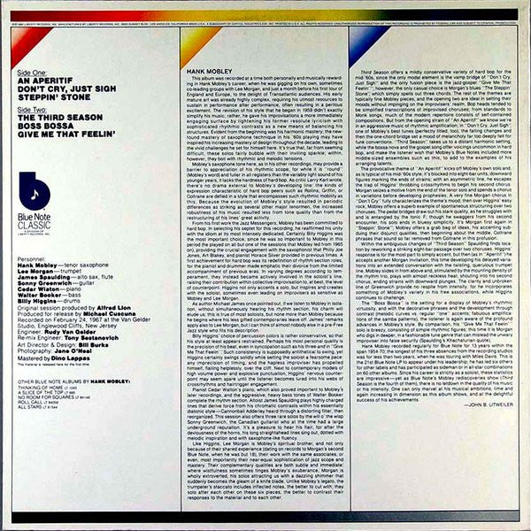 Hank Mobley ~ Third Season (Vinyl) - Djungel & Jazz