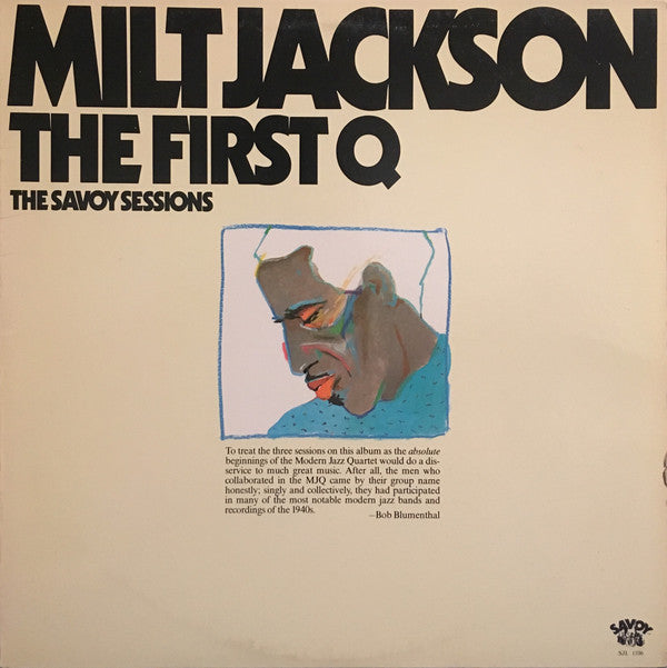Milt Jackson ~ The First Q (Vinyl) - Djungel & Jazz