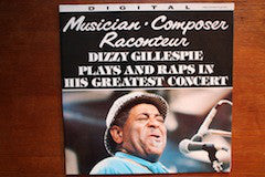 Dizzy Gillespie ~ Musician-Composer-Raconteur (Vinyl) - Djungel & Jazz