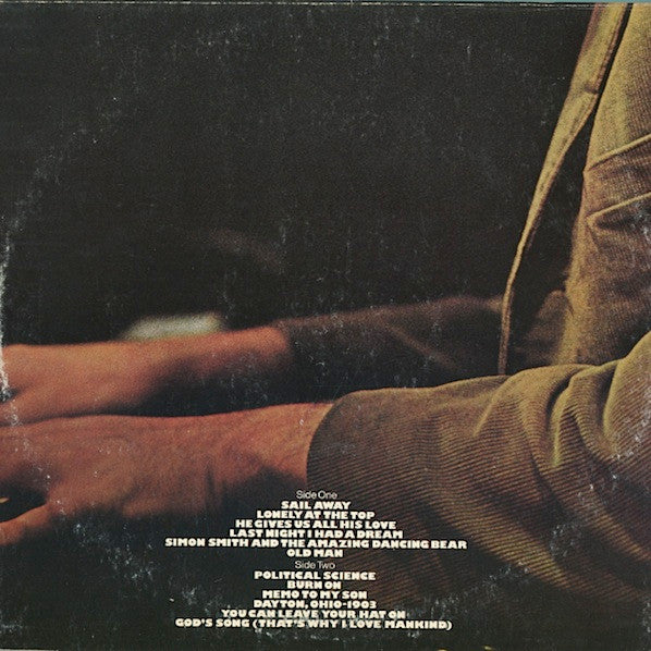 Randy Newman ~ Sail Away (Vinyl) - Djungel & Jazz