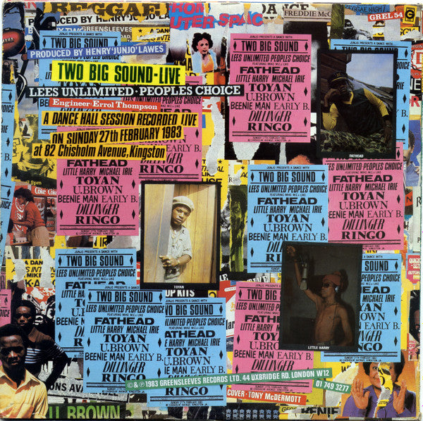 Various : Junjo Presents Two Big Sound - Live! (LP)