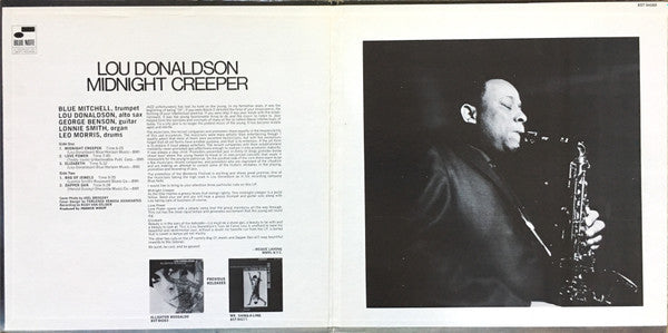Lou Donaldson ~ Midnight Creeper (Vinyl) - Djungel & Jazz