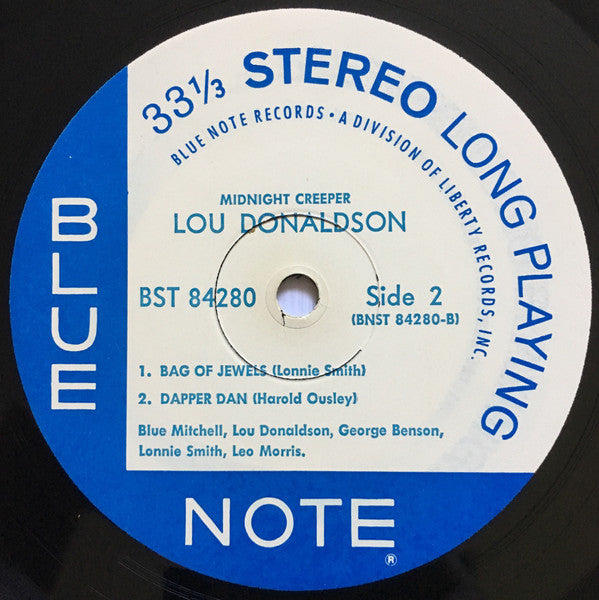 Lou Donaldson ~ Midnight Creeper (Vinyl) - Djungel & Jazz