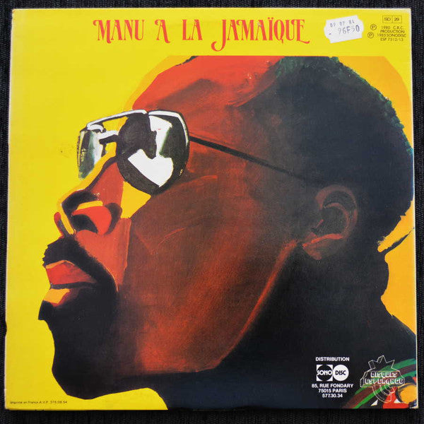 Manu Dibango : Rasta Souvenir / Manu A La Jamaïque (2xLP, Comp, Gat)