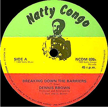 Dennis Brown : Breaking Down The Barriers (12")