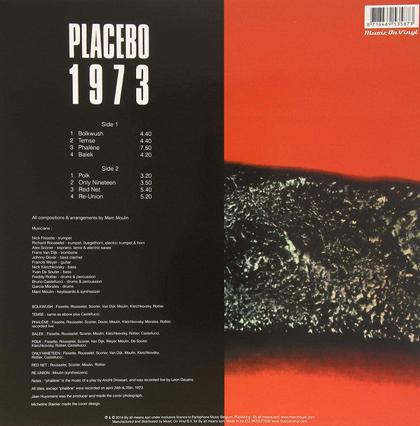 Placebo ~ 1973 (Vinyl) - Djungel & Jazz