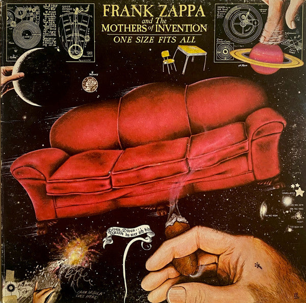 Frank Zappa And The Mothers Of Invention ~ One Size Fits All (Vinyl) - Djungel & Jazz