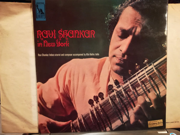 Ravi Shankar ~ Ravi Shankar In New York (Vinyl) - Djungel & Jazz
