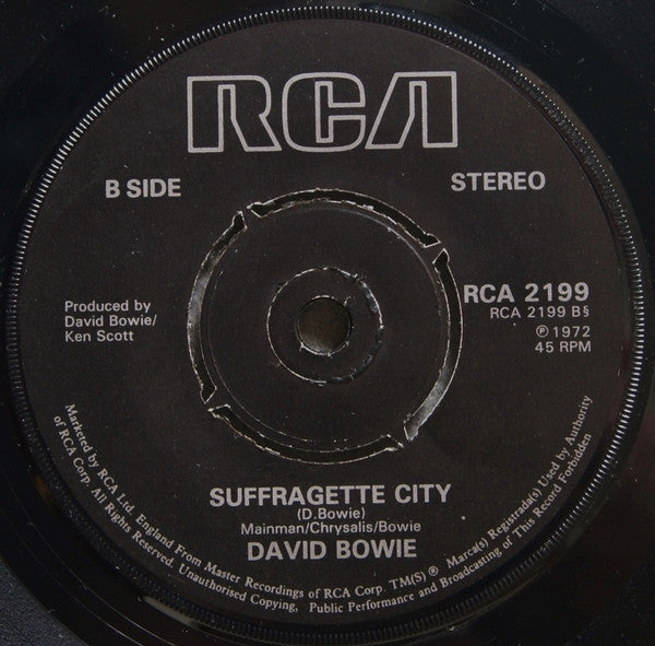 David Bowie ~ Starman / Suffragette City (Vinyl) - Djungel & Jazz