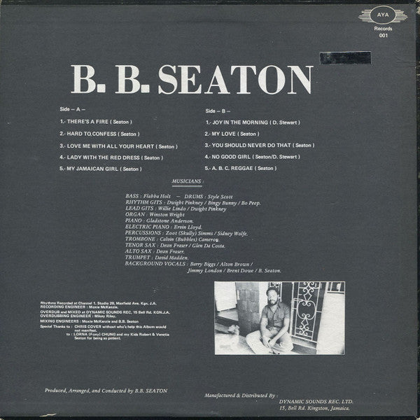 B.B. Seaton ~ Sings The Golden Hits Of The Gaylads (Vinyl) - Djungel & Jazz