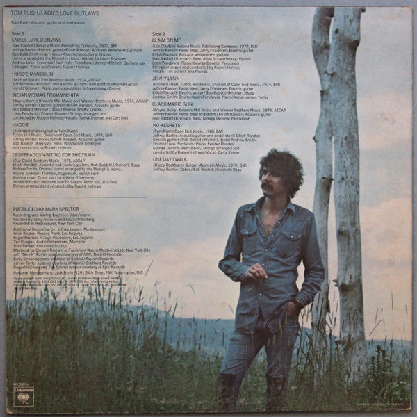 Tom Rush ~ Ladies Love Outlaws (Vinyl) - Djungel & Jazz