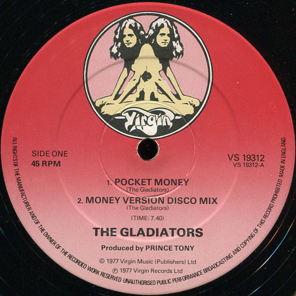 The Gladiators ~ Pocket Money / Evil Doers (Vinyl) - Djungel & Jazz