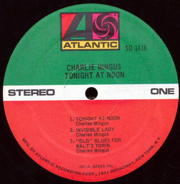 Charles Mingus ~ Tonight At Noon (Vinyl) - Djungel & Jazz