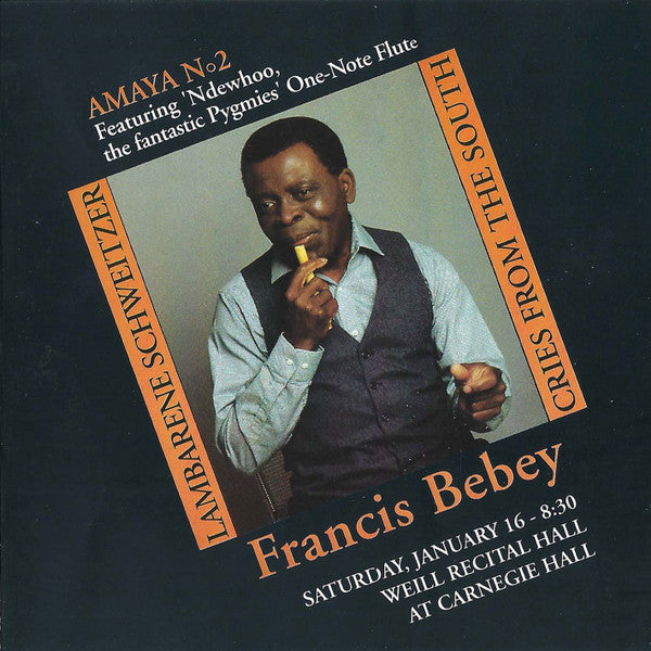Francis Bebey ~ Lambarene Schweitzer / Amaya No2 (Vinyl) - Djungel & Jazz