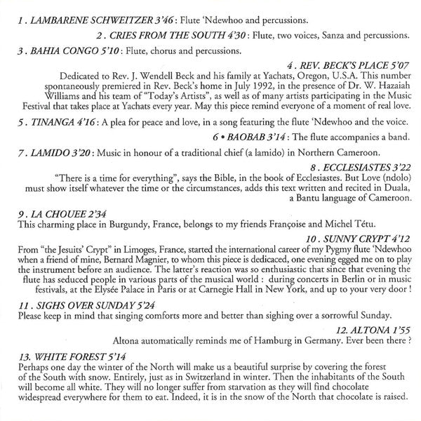 Francis Bebey ~ Lambarene Schweitzer / Amaya No2 (Vinyl) - Djungel & Jazz