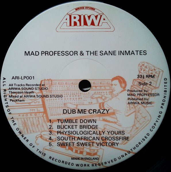 Mad Professor : Dub Me Crazy !! (LP, Album, Mix)