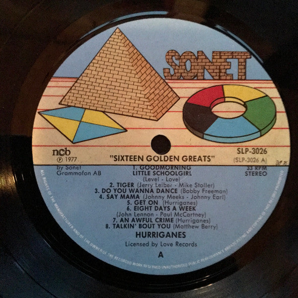 Hurriganes ~ Sixteen Golden Greats (Vinyl) - Djungel & Jazz