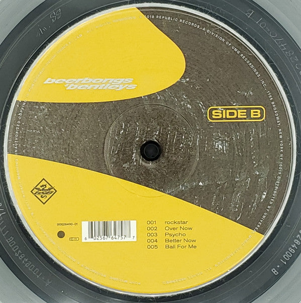 Post Malone ~ Beerbongs & Bentleys (Vinyl) - Djungel & Jazz