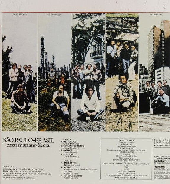 Cesar Mariano & Cia. ~ São Paulo • Brasil (Vinyl) - Djungel & Jazz
