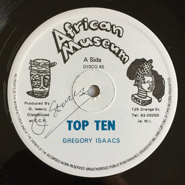 Gregory Isaacs : Top Ten (12")