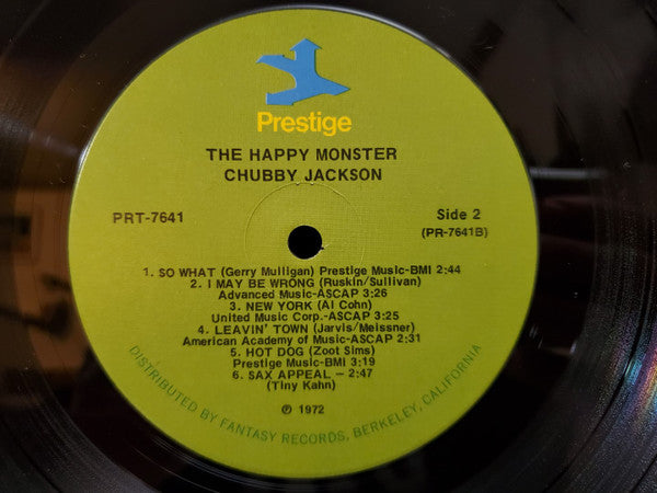 Chubby Jackson ~ Sextet And Big Band (Vinyl) - Djungel & Jazz