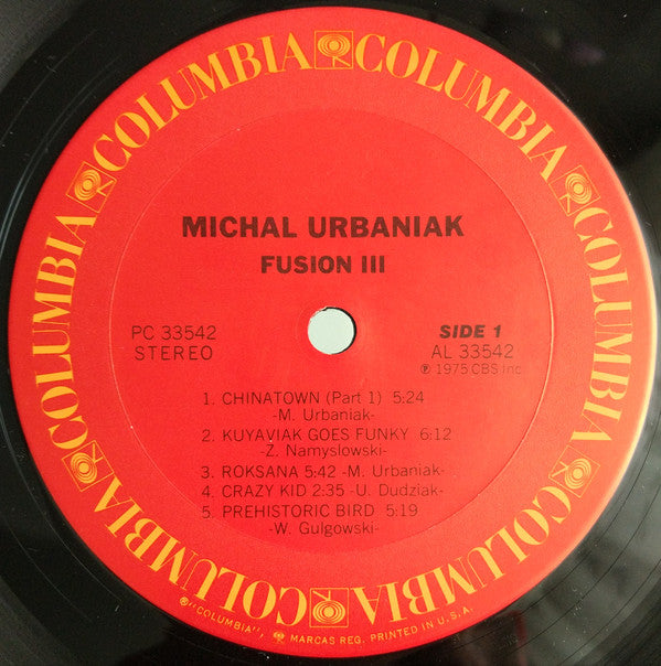 Michał Urbaniak ~ Fusion III (Vinyl) - Djungel & Jazz