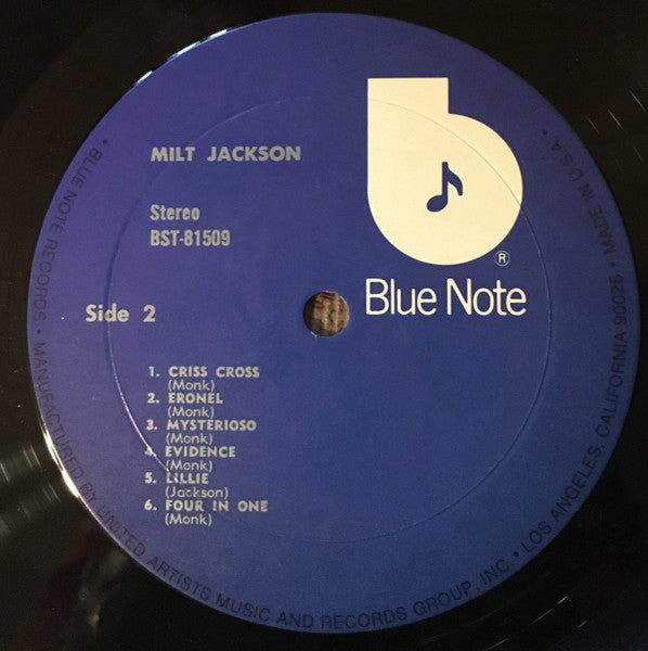 Milt Jackson With John Lewis , Percy Heath, Kenny Clarke, Lou Donaldson And The Thelonious Monk Quintet ~ Milt Jackson With John Lewis, Percy Heath, Kenny Clarke, Lou Donaldson And The Thelonious Monk Quintet (Vinyl) - Djungel & Jazz