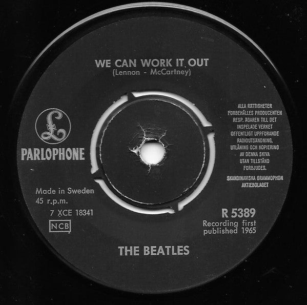 The Beatles ~ We Can Work It Out / Day Tripper (Vinyl) - Djungel & Jazz