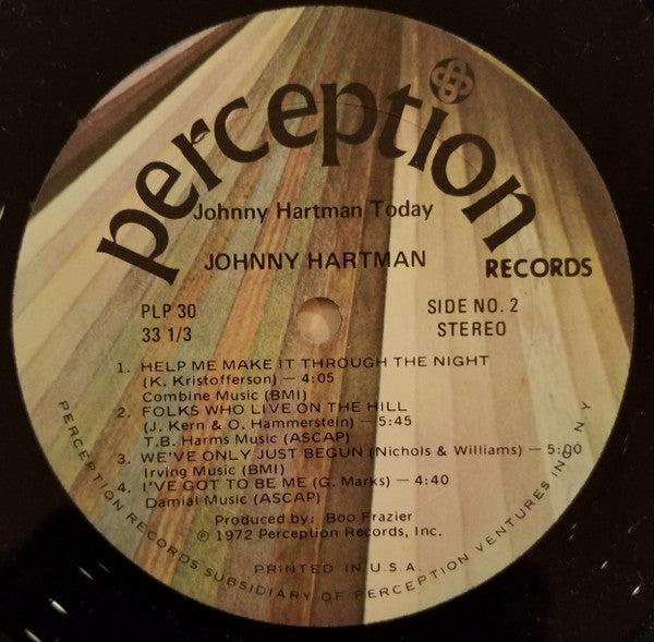 Johnny Hartman ~ Today (Vinyl) - Djungel & Jazz