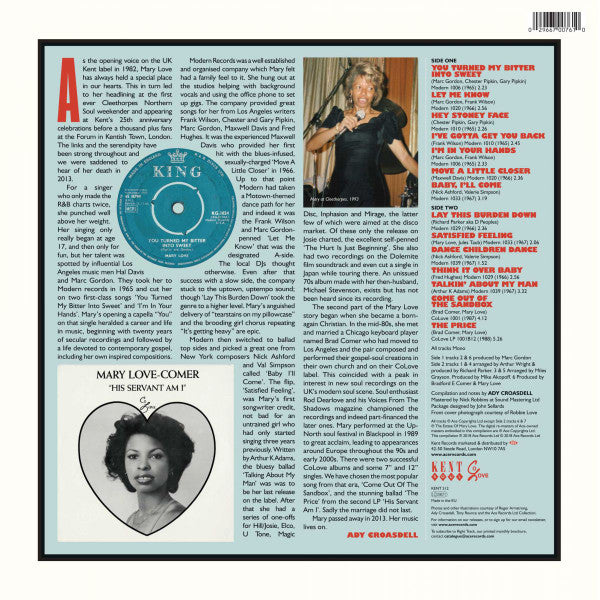 Mary Love ~ Lay This Burden Down (Vinyl) - Djungel & Jazz