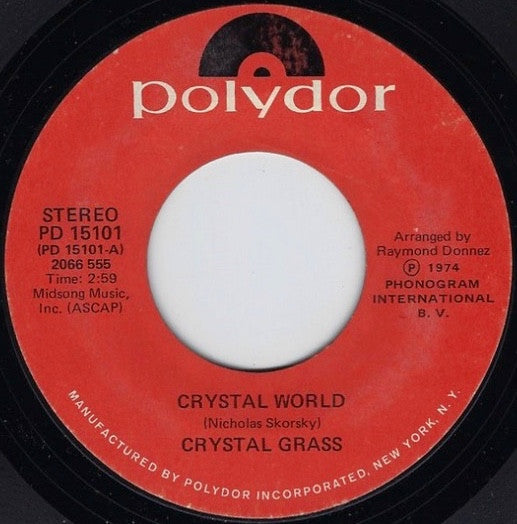 Crystal Grass ~ Crystal World (Vinyl) - Djungel & Jazz
