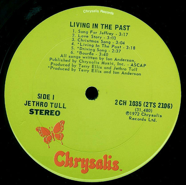 Jethro Tull ~ Living In The Past (Vinyl) - Djungel & Jazz