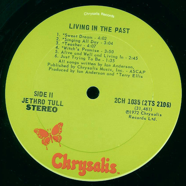 Jethro Tull ~ Living In The Past (Vinyl) - Djungel & Jazz