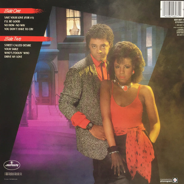 René And Angela* : Street Called Desire (LP, Album)