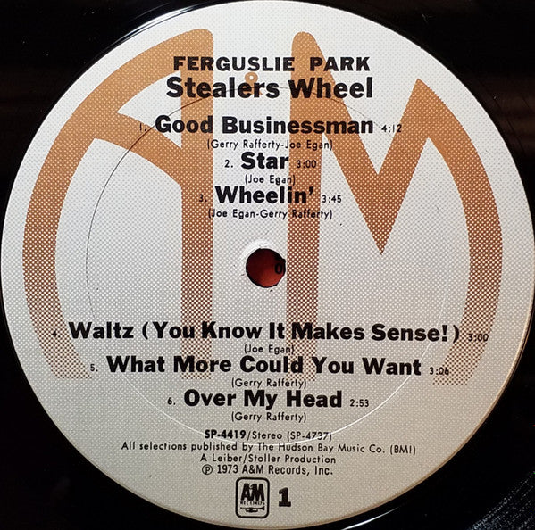 Stealers Wheel ~ Ferguslie Park (Vinyl) - Djungel & Jazz
