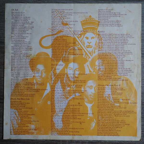 Aswad : Not Satisfied (LP, Album)