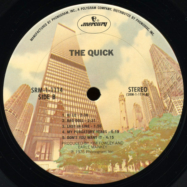 The Quick  ~ Mondo Deco (Vinyl) - Djungel & Jazz