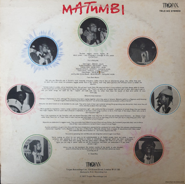 Matumbi ~ The Best Of Matumbi (Vinyl) - Djungel & Jazz