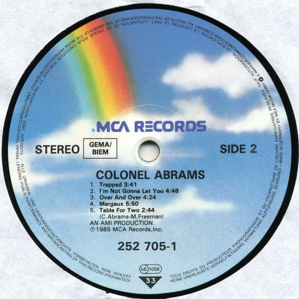 Colonel Abrams ~ Colonel Abrams (Vinyl) - Djungel & Jazz