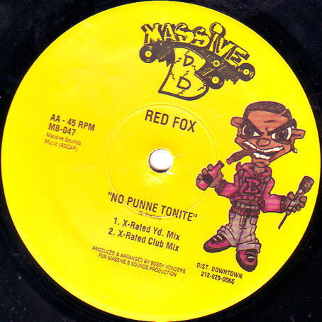 Red Fox (2) : No Lovin / No Punne Tonight (12")