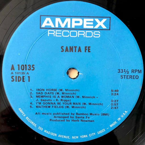 Santa Fe ~ Santa Fe (Vinyl) - Djungel & Jazz