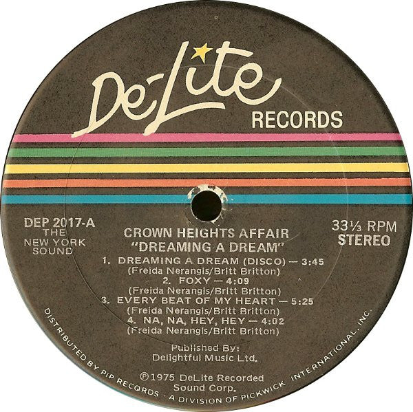Crown Heights Affair ~ Dreaming A Dream (Vinyl) - Djungel & Jazz